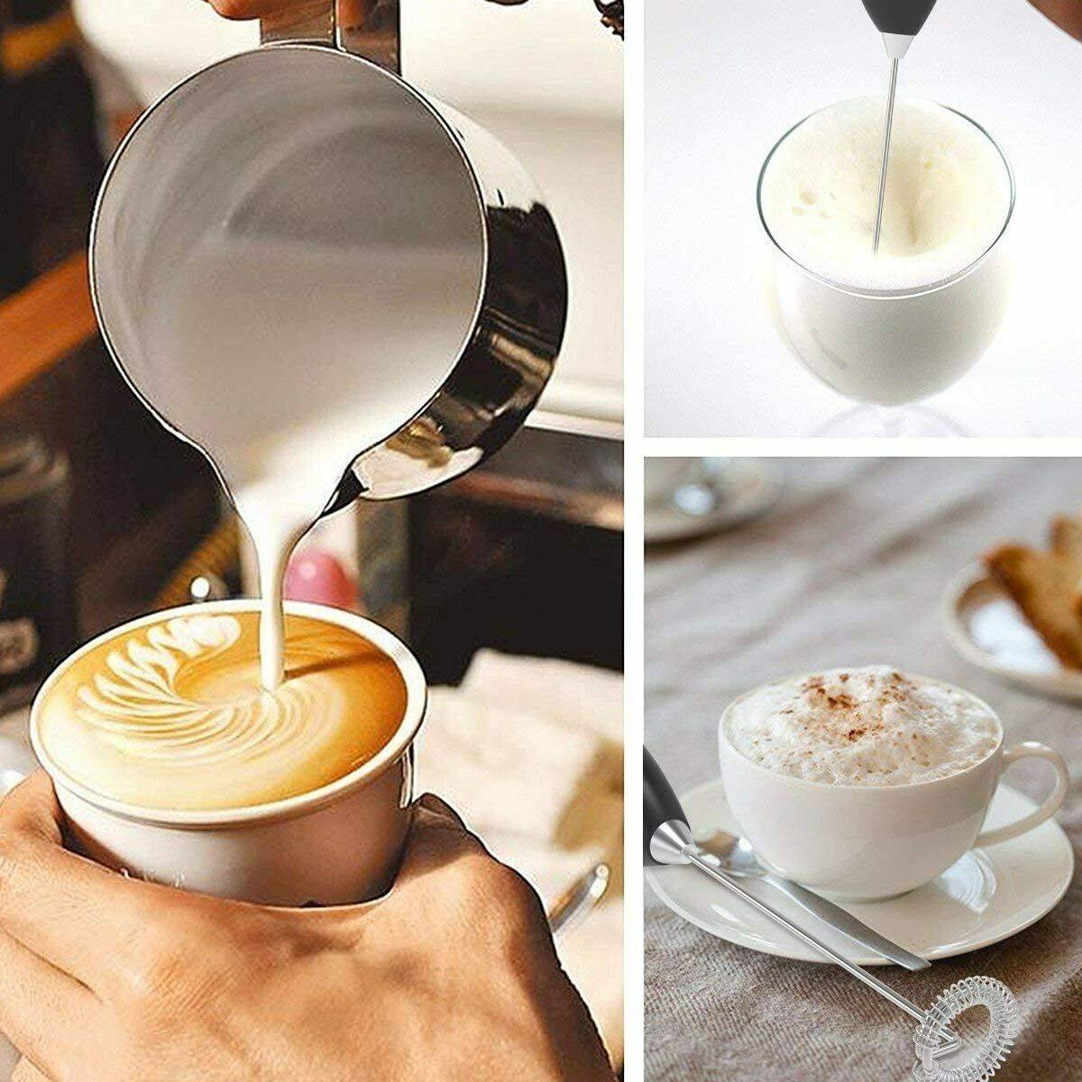 Electric Milk Frother Drink Foamer Whisk Mixer Stirrer Coffee Maker Milk frother - StepUp Coffee