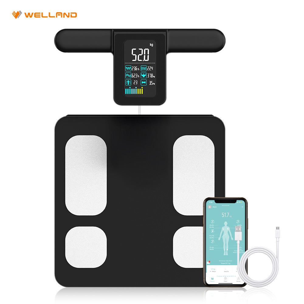 New Professional Eight-electrode Body Fat Scale Intelligent Grease Analyzer