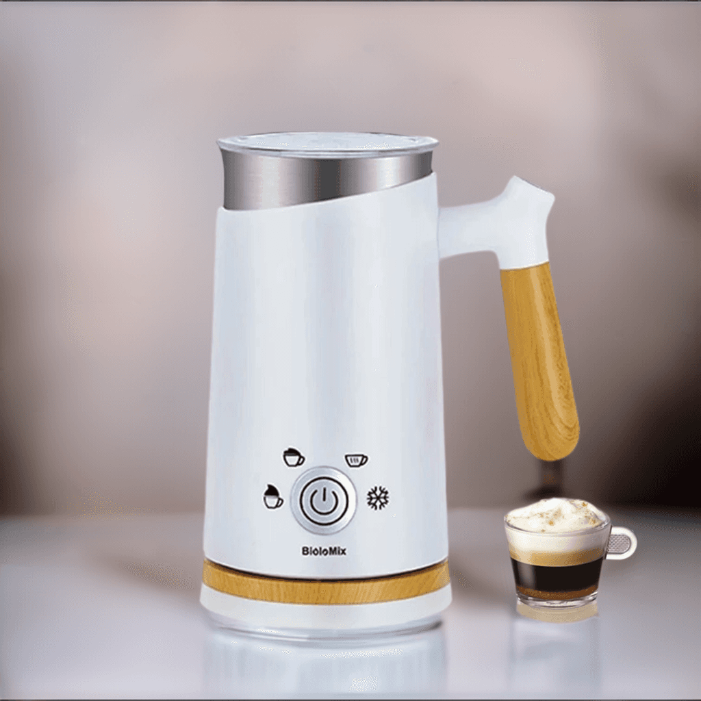 Automatic Coffee Frother Electric Hot and Cold Latte Cappuccino Milk frother - StepUp Coffee