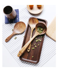 Teak wooden measuring spoons