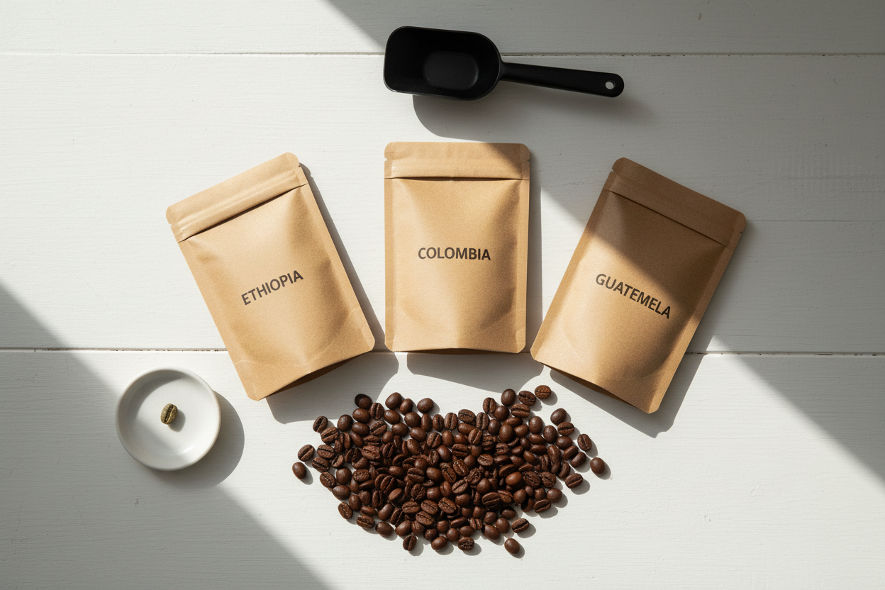 Best Sellers Sample Pack: 6Bean, Cowboy, Breakfast, Peru, Mexico, Bali