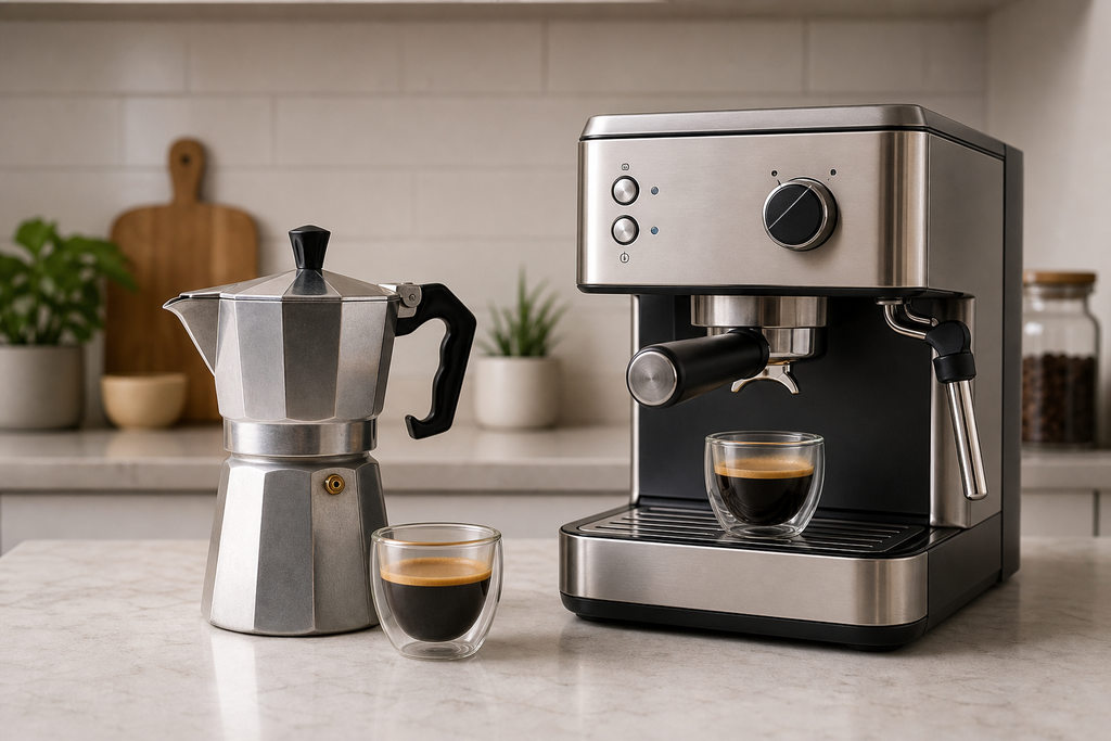 stovetop espresso maker vs espresso machine at a glance 1782691276032