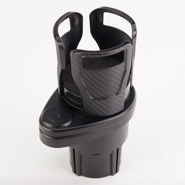 2 In 1 Vehicle-mounted Slip-proof Cup Holder 360 Degree Rotating Water Car Cup Holder Multifunctional Dual Auto Accessory