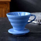 Coffee Dripper Hario V60 Style Drip Filter Cup Permanent Pour Over Coffee Filter Baskets - StepUp Coffee