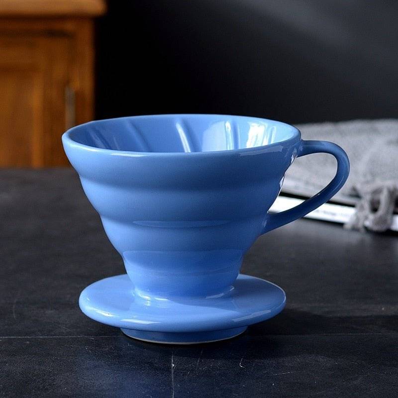 Coffee Dripper Hario V60 Style Drip Filter Cup Permanent Pour Over Coffee Filter Baskets - StepUp Coffee