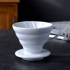 Coffee Dripper Hario V60 Style Drip Filter Cup Permanent Pour Over Coffee Filter Baskets - StepUp Coffee