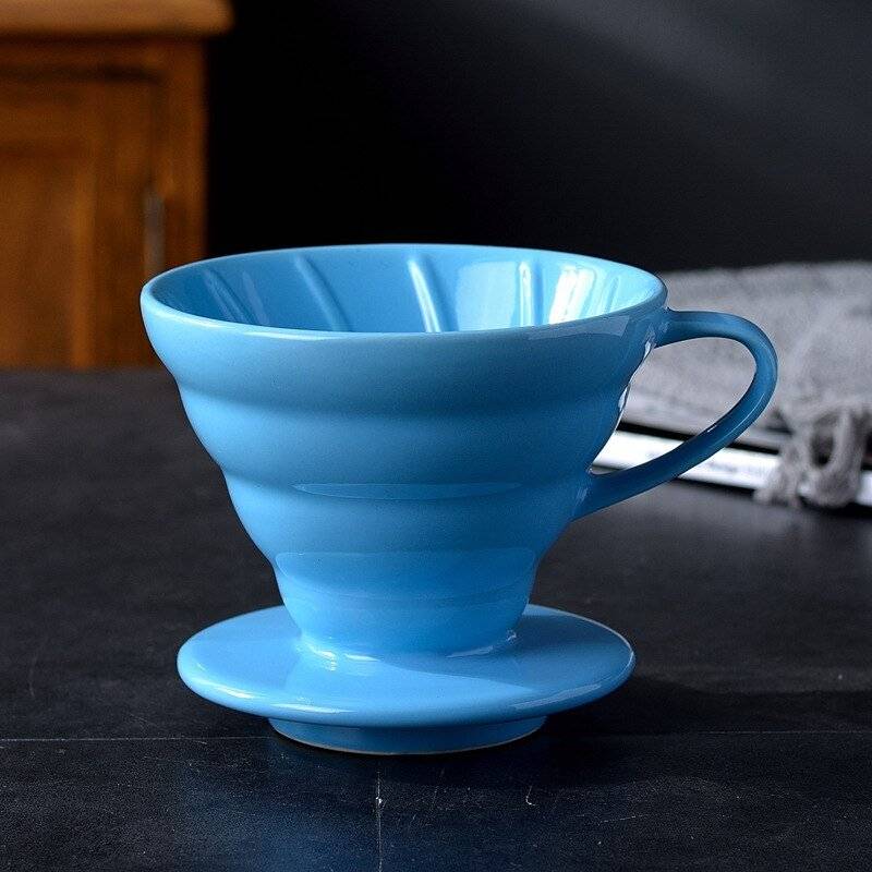 Coffee Dripper Hario V60 Style Drip Filter Cup Permanent Pour Over Coffee Filter Baskets - StepUp Coffee