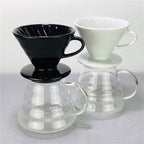 Coffee Dripper Hario V60 Style Drip Filter Cup Permanent Pour Over Coffee Filter Baskets - StepUp Coffee