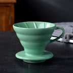 Coffee Dripper Hario V60 Style Drip Filter Cup Permanent Pour Over Coffee Filter Baskets - StepUp Coffee