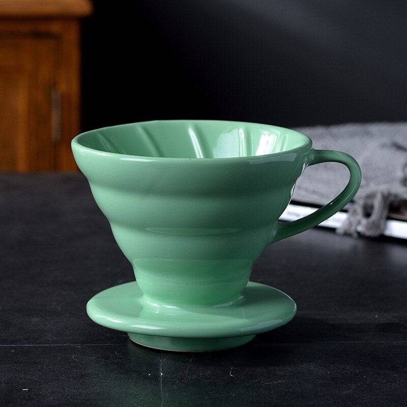 Coffee Dripper Hario V60 Style Drip Filter Cup Permanent Pour Over Coffee Filter Baskets - StepUp Coffee