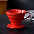 Coffee Dripper Hario V60 Style Drip Filter Cup Permanent Pour Over Coffee Filter Baskets - StepUp Coffee