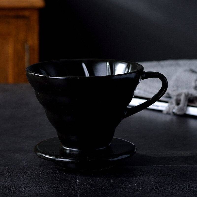 Coffee Dripper Hario V60 Style Drip Filter Cup Permanent Pour Over Coffee Filter Baskets - StepUp Coffee