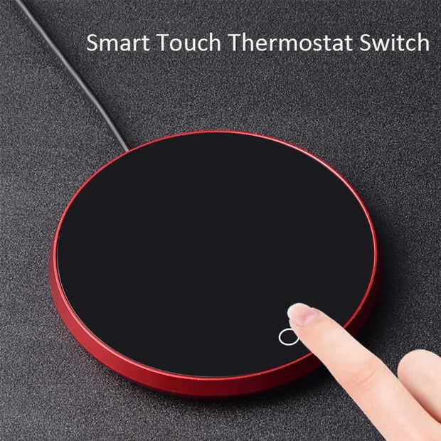 Electric Smart Thermostat Coffee Cup Warmer Glass Cup Mug Heater