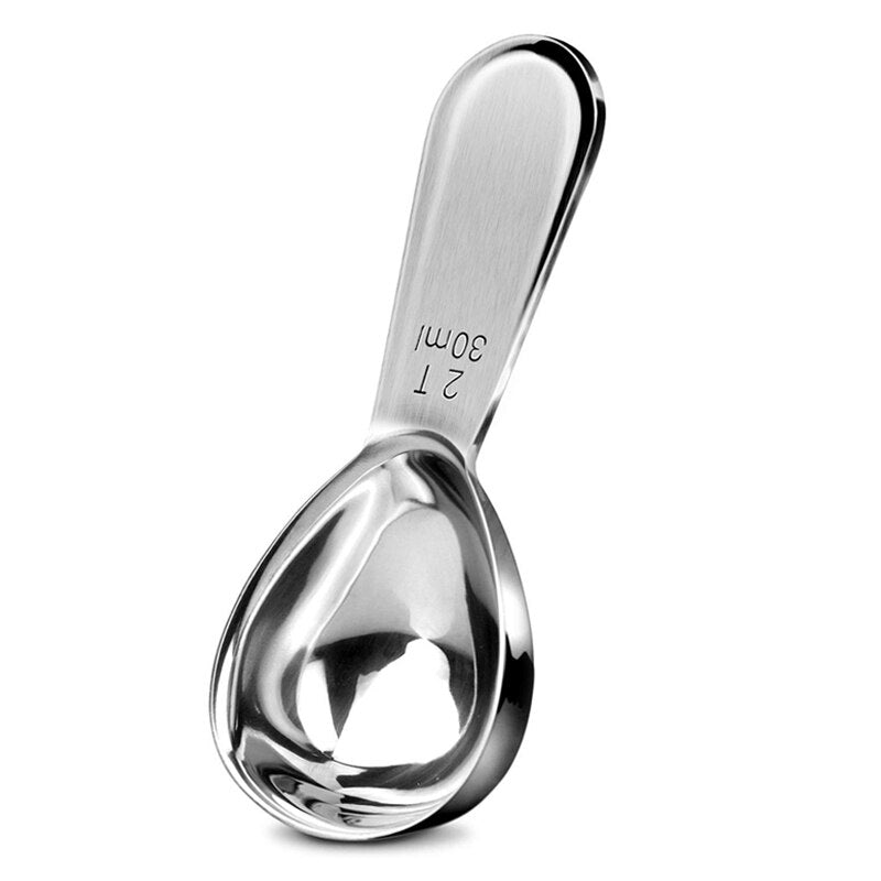 Coffee Scoop Stainless Steel Measuring Spoon Coffee Spoon Silver Gold 0 - StepUp Coffee