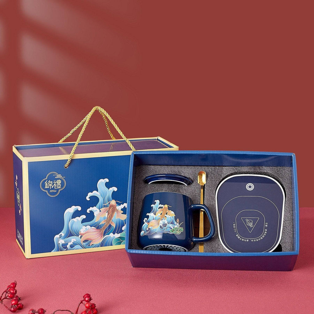 Coffee Cup Warmer Set Gift Package USB Coffee travel mug - StepUp Coffee