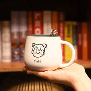 Creative Gift Ceramics Mugs With Lid Coffee Cup Usb Coaster Warmer Pad Constant Temperature Heating Milk Tea Handmade Thermo Mug
