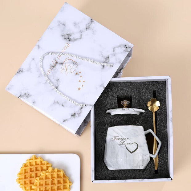 Creative Gift Ceramics Mugs With Lid Coffee Cup Usb Coaster Warmer Pad Constant Temperature Heating Milk Tea Handmade Thermo Mug