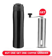 French Press Stainless Steel Portable Coffee Press Maker 0 - StepUp Coffee
