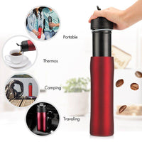 French Press Stainless Steel Portable Coffee Press Maker 0 - StepUp Coffee