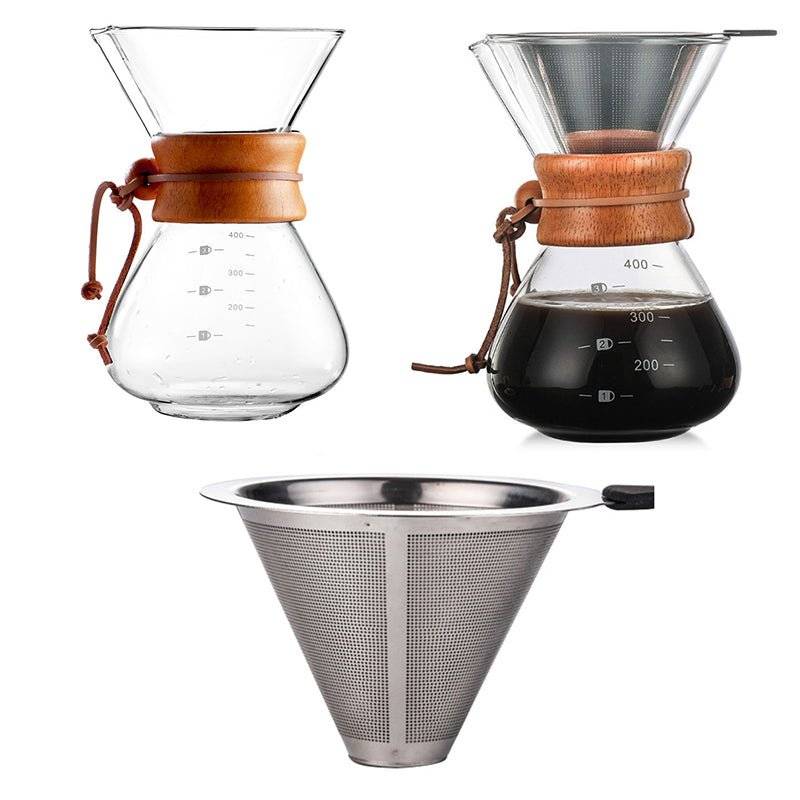 Glass Filter-Free Drip Coffee Maker Coffee Decanters - StepUp Coffee