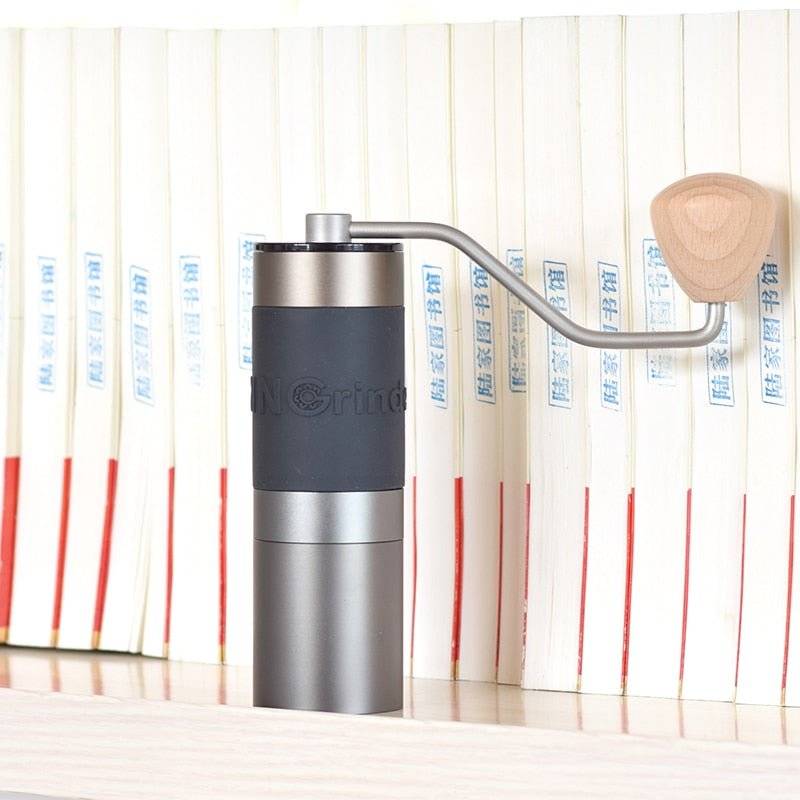 Manual coffee grinder portable mill 420stainless steel 38mm/48mm burr 0 - StepUp Coffee