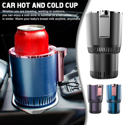  Car Cooling Heating Cup Holder,2‑in‑1 Smart Auto Cup Drink  Holder Cooler and Warmer Cups Perfect Car Tum-bler Holder for Auto Heating  Cooling Mug Holder Popular : Home & Kitchen