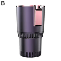 Car Heating Water Cup Car Coffee Warmer Beverage Temperature Display Coffee travel mug - StepUp Coffee